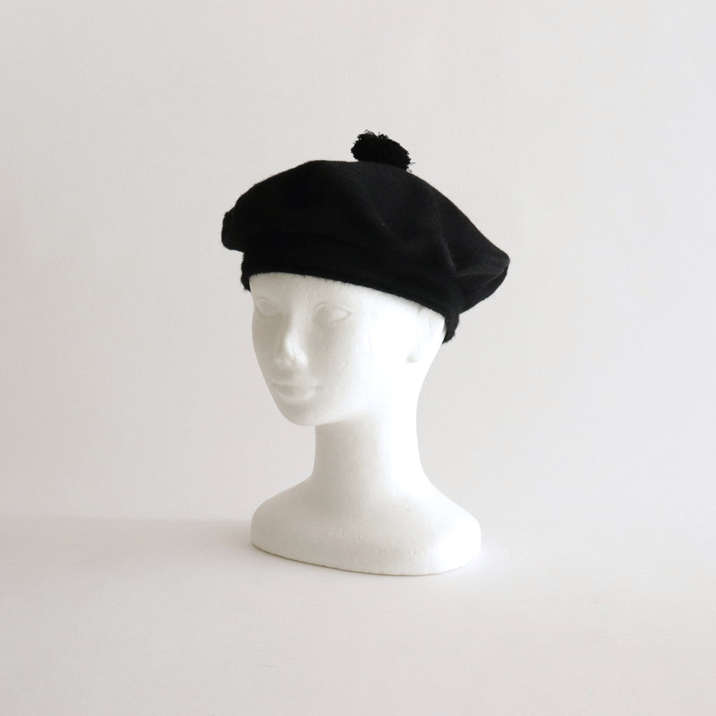ANGOLA BERET #BLACK [no.6384]