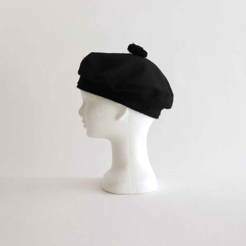 ANGOLA BERET #BLACK [no.6384]