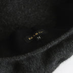 ANGOLA BERET #CHARCOAL [no.6384]