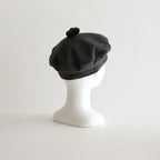 ANGOLA BERET #CHARCOAL [no.6384]