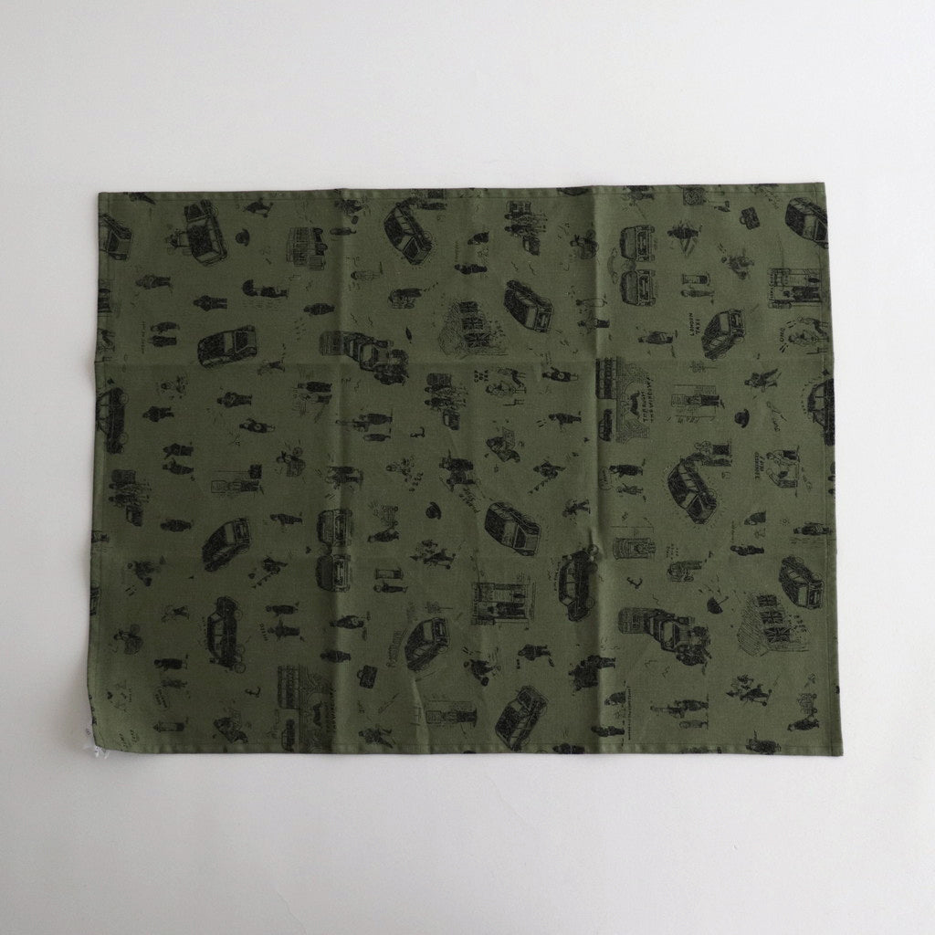 WHERE IS MY DOG? KITCHEN CLOTH #KHAKI [no.6481]