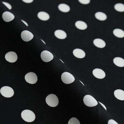 POLKA DOT SCARF #black [no.6877]