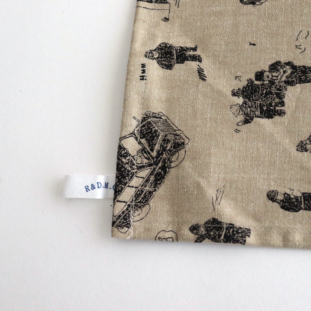 WHERE IS MY DOG? KITCHEN CLOTH #BEIGE [no.6481]
