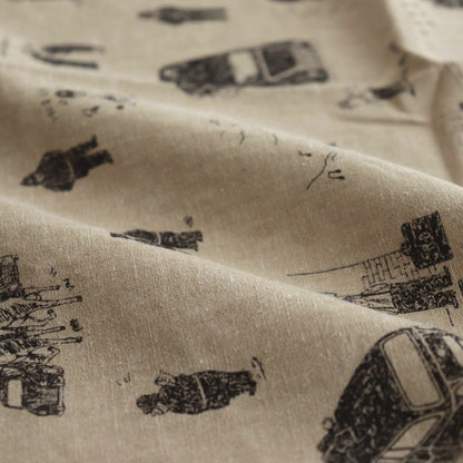 WHERE IS MY DOG? ​​KITCHEN CLOTH #BEIGE [no.6481]