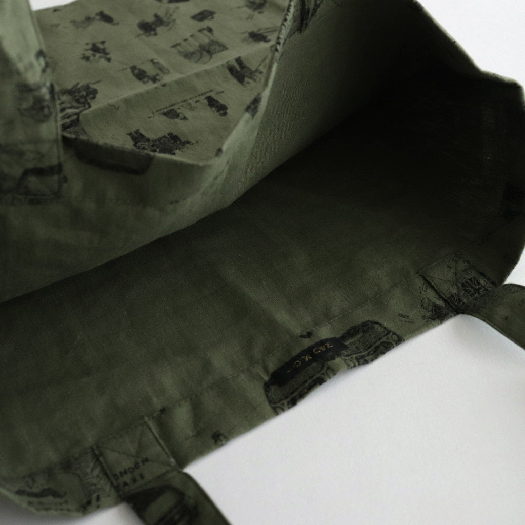 WHERE IS MY DOG? TOTE BAG #KHAKI [no.6482]