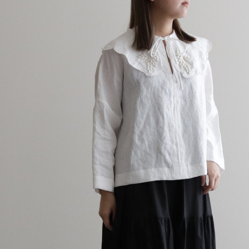 BONYOYAGE BLOUSE #WHITE [26-0016A]