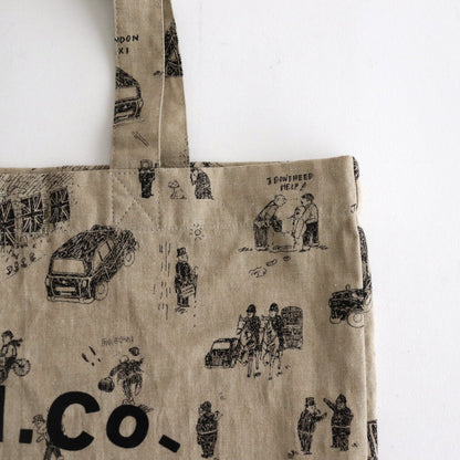 WHERE IS MY DOG? ​​TOTE BAG #BEIGE [no.6482]