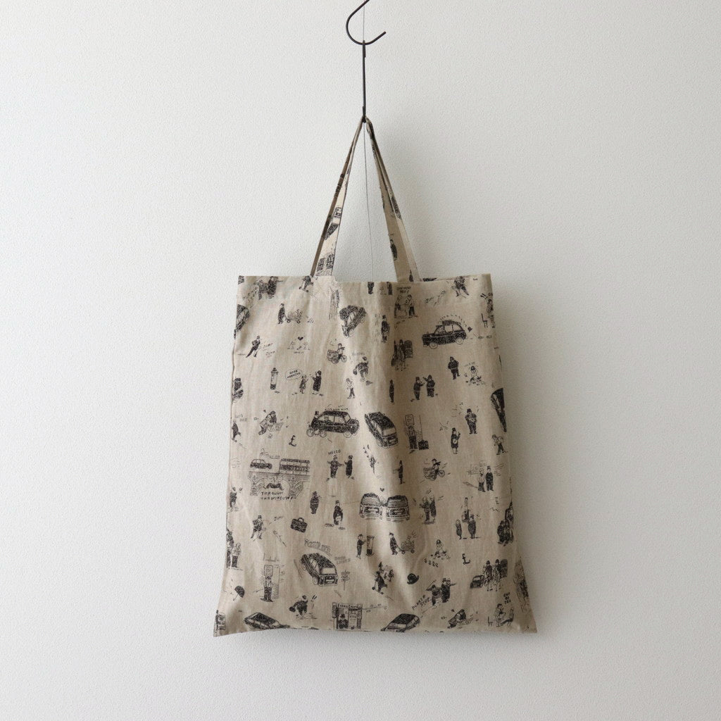 WHERE IS MY DOG? TOTE BAG #BEIGE [no.6482]
