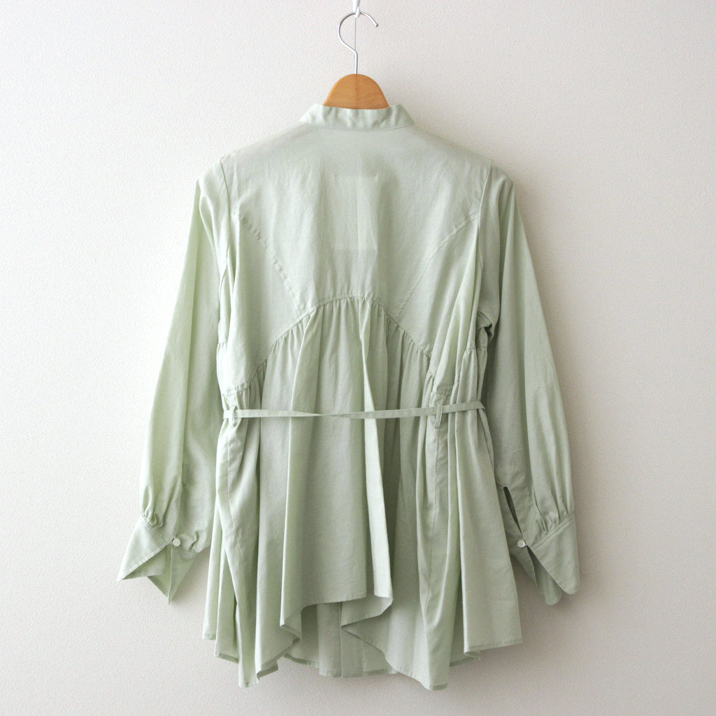 静寂の欠片 robe shirt #light green [TLF-224-sh008-la]