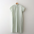 静寂の欠片 half sleeve back open dress #light green [TLF-224-op015-la]