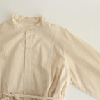 静寂の欠片 robe shirt #ecru [TLF-224-sh008-la]