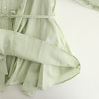 静寂の欠片 robe shirt #light green [TLF-224-sh008-la]