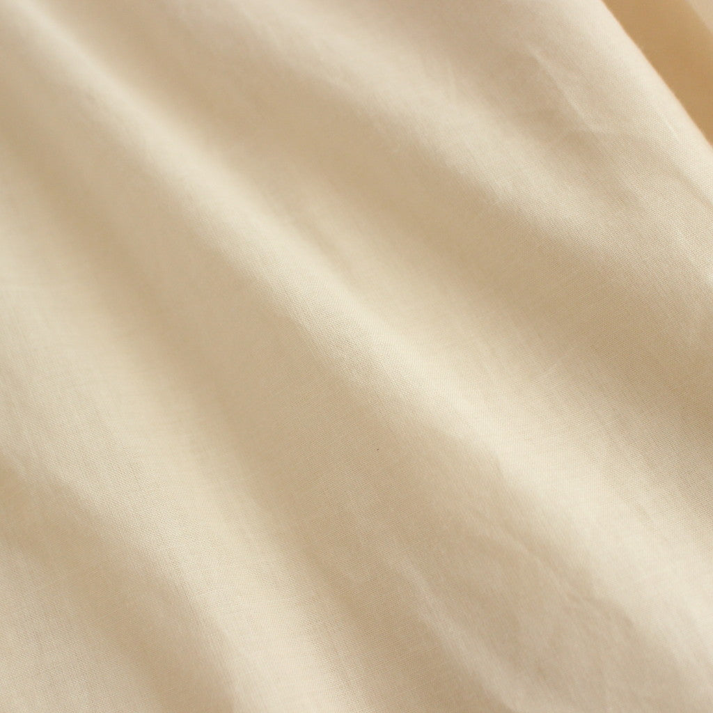静寂の欠片 half sleeve back open blouse #ecru [TLF-224-sh009-la]