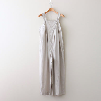 Natural Typewriter Tuck Overalls PT #Greige [UT242PT007]