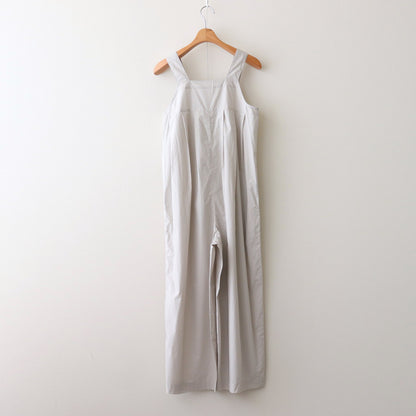 Natural Typewriter Tuck Overalls PT #Greige [UT242PT007]