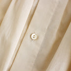 静寂の欠片 half sleeve back open dress #ecru [TLF-224-op015-la]