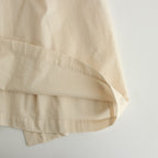静寂の欠片 half sleeve back open dress #ecru [TLF-224-op015-la]