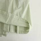 静寂の欠片 half sleeve back open dress #light green [TLF-224-op015-la]