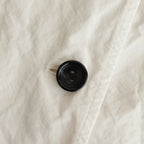 GARMENT DYE OVERSIZE COAT #OFF WHITE [no.6616]