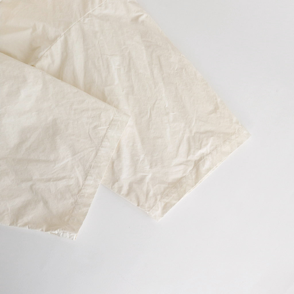 GARMENT DYE OVERSIZE COAT #OFF WHITE [no.6616]