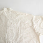GARMENT DYE OVERSIZE COAT #OFF WHITE [no.6616]