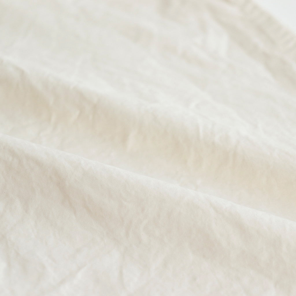GARMENT DYE OVERSIZE COAT #OFF WHITE [no.6616]