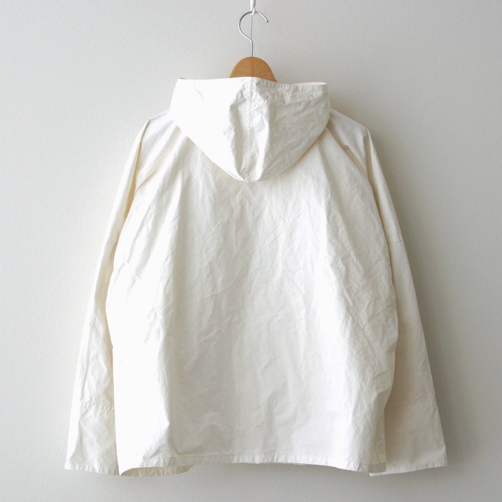 GARMENT DYE HOODIE BLOUSON #OFF WHITE [no.6617]