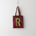 WOOL TARTAN CHECK TOTE BAG #ROYAL STEWART [no.6544]
