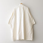 GARMENT DYE OVERSIZE COAT #OFF WHITE [no.6616]
