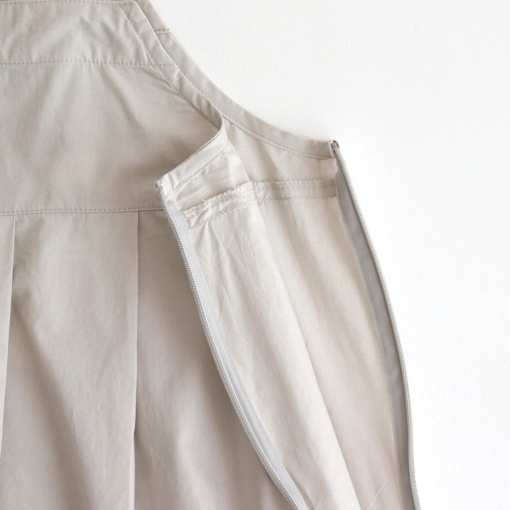 Natural Typewriter Tuck Overalls PT #Greige [UT242PT007]