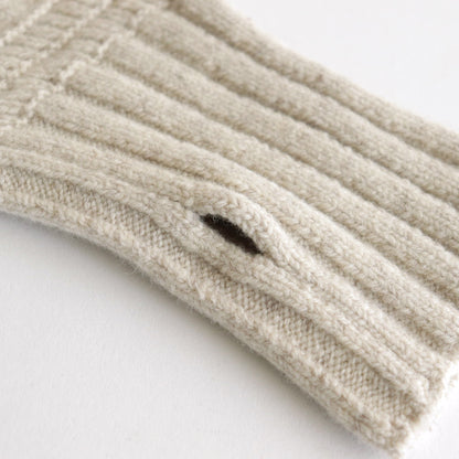 Cable sweater #Off white [232809]