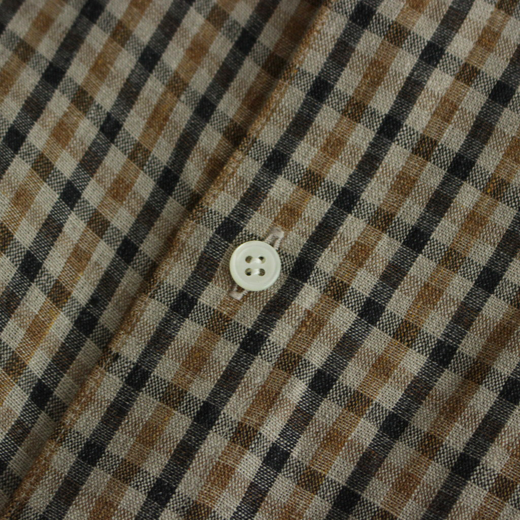 L.G.C.C FRILL COLLAR SHIRT #BROWN [no.6589]