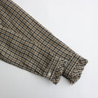 L.G.C.C FRILL COLLAR SHIRT #BROWN [no.6589]