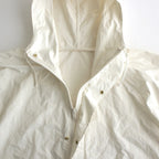 GARMENT DYE HOODIE BLOUSON #OFF WHITE [no.6617]