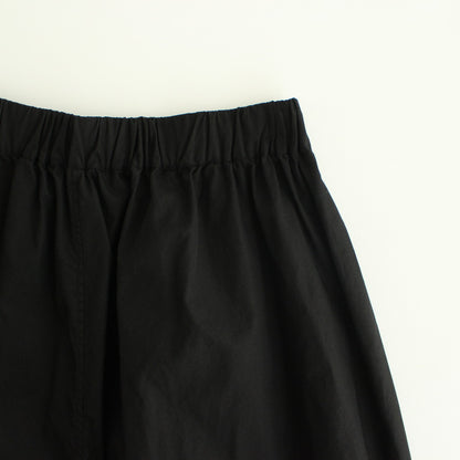 100/2 COTTON BROAD / WIDE GATHER TROUSERS #BALCK [SP1796-6]