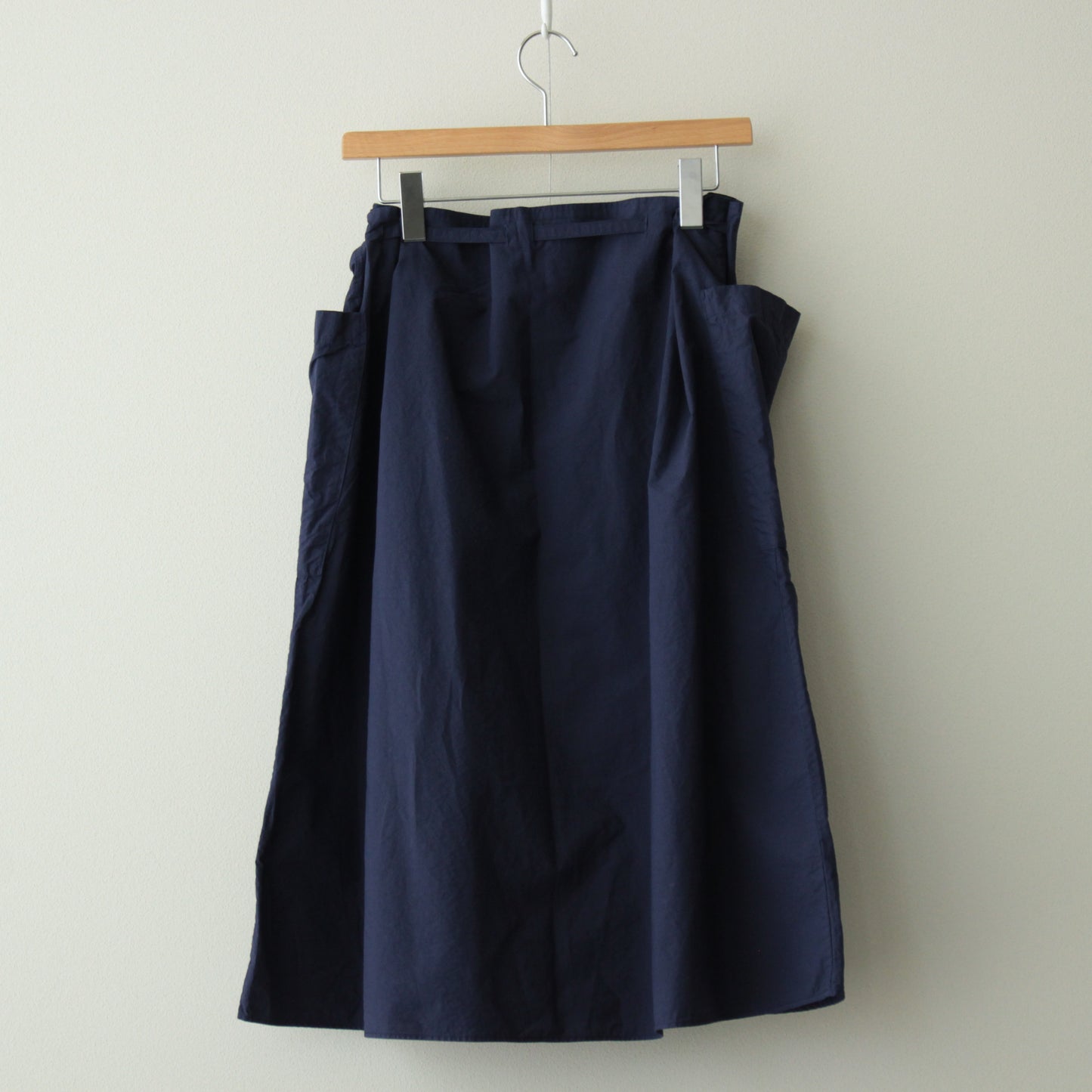 GARMENT DYE STRING SKIRT #navy [no.6854]