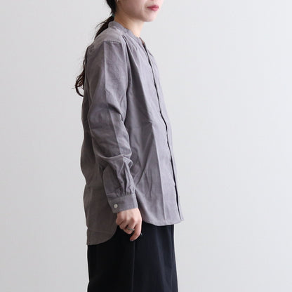 HW collarless shirt #Grey [232612]