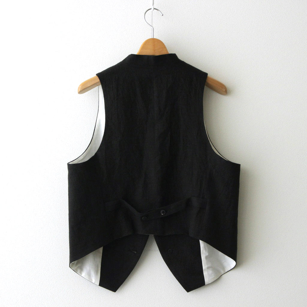 かたる月 logger vest #black [TLF-224-ve001-vlw]