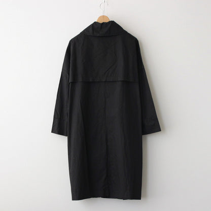 GARMENT DYE UMBRELLA COAT #black [no.6277]