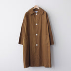 GARMENT DYE UMBRELLA COAT #brown [no.6277]
