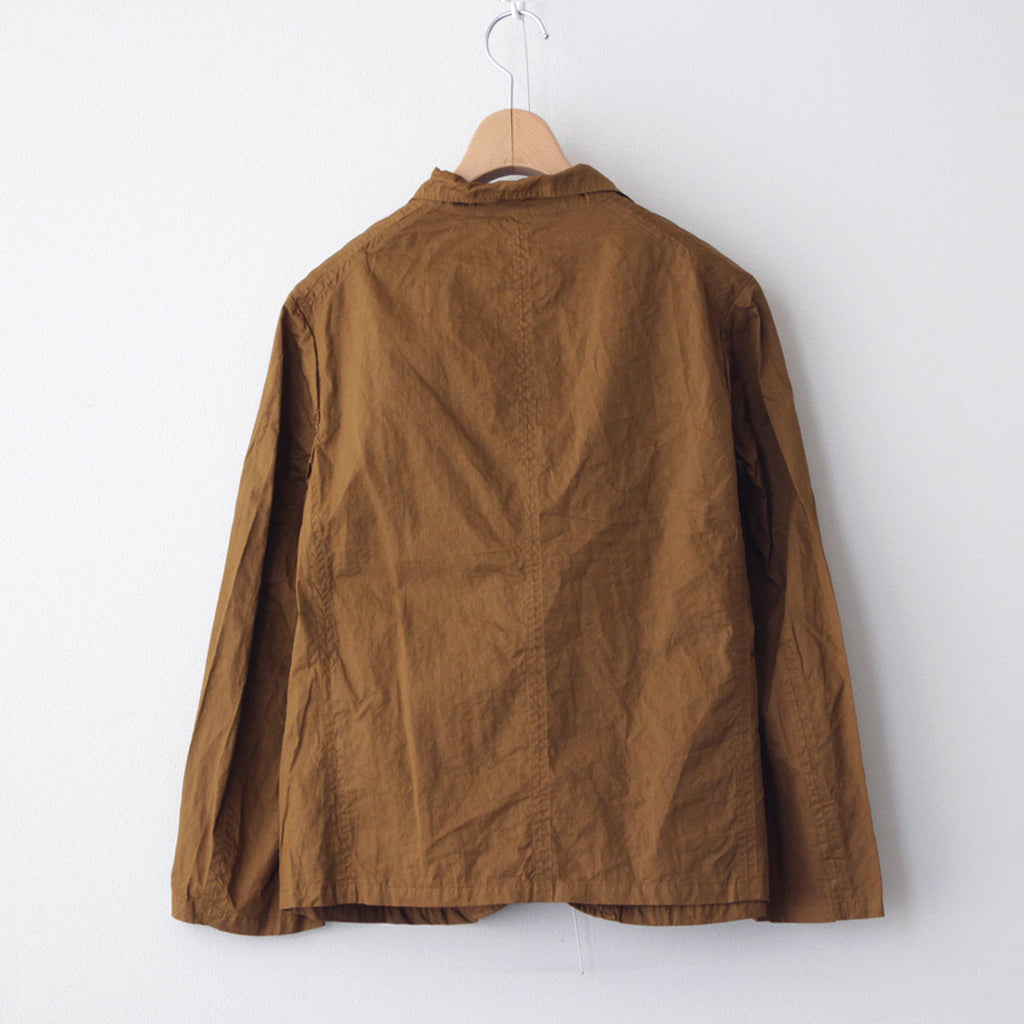 GARMENT DYE JACKET #brown [no.6281]