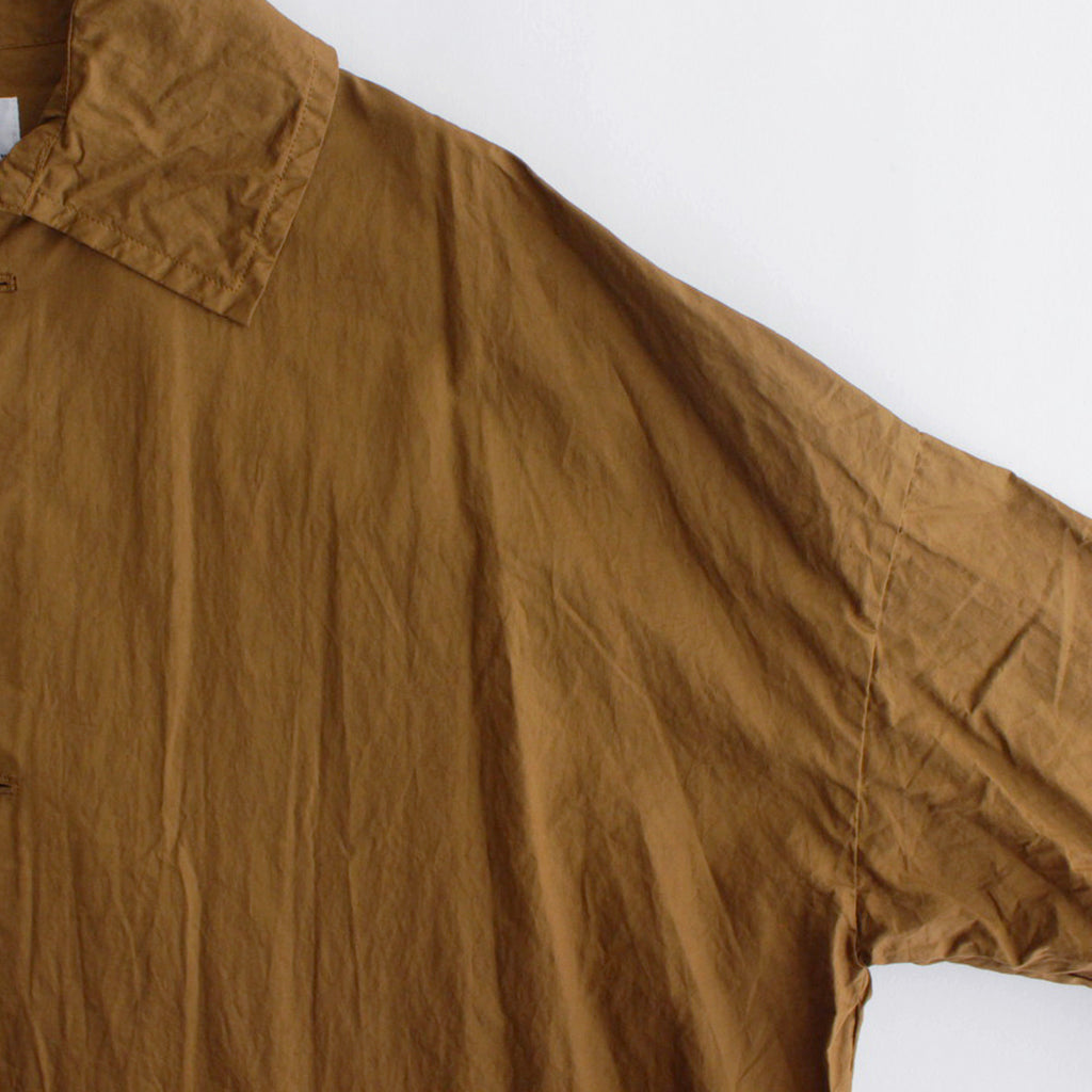 GARMENT DYE UMBRELLA COAT #brown [no.6277]