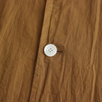 GARMENT DYE UMBRELLA COAT #brown [no.6277]
