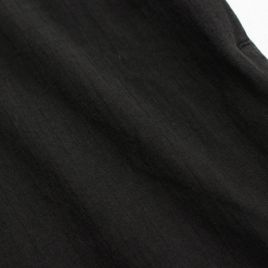 HW wide trousers #Black [241511]