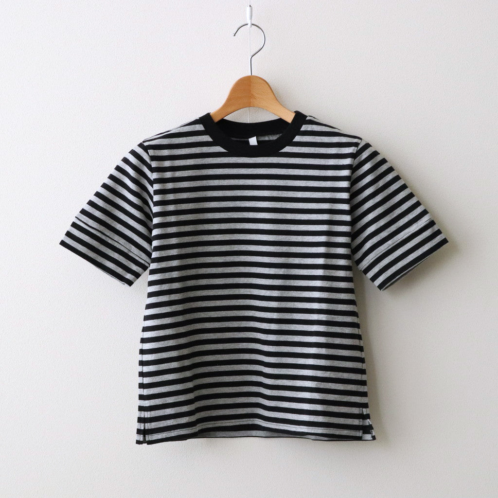 Classic Tenjiku Compact T-shirt #128 Black x Gray Border [US241CT021]