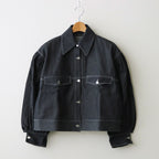 volume sleeve denim JK #indigo [1459-006]