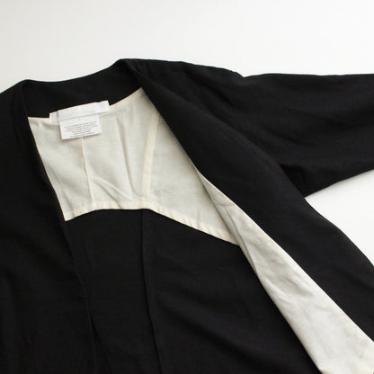 black buttonless jacket #black [TLF-224-jk001-sn]