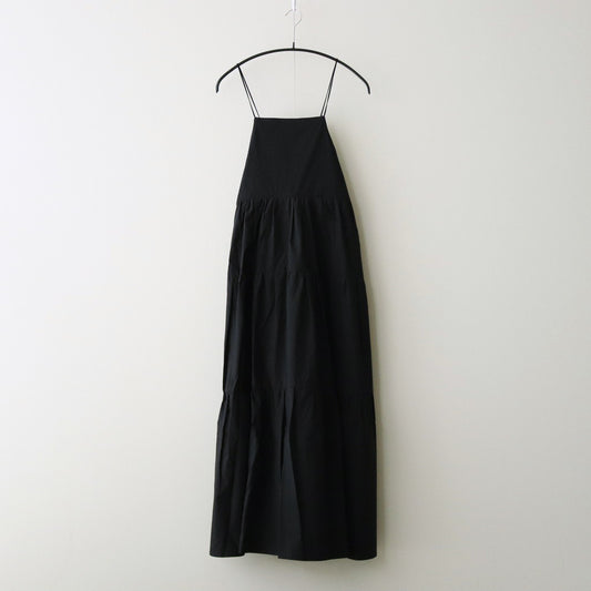 camisole tiered dress #black [1359-004]