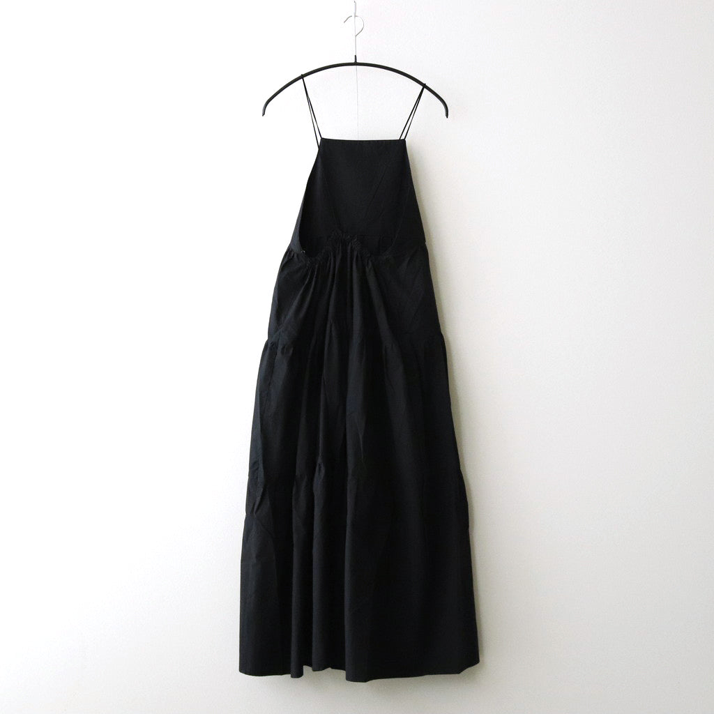 camisole tiered dress #black [1359-004]