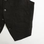 かたる月 logger vest #black [TLF-224-ve001-vlw]